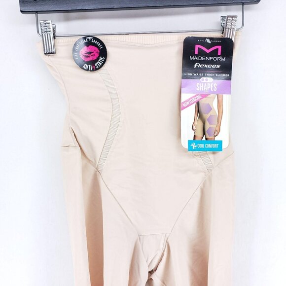 2 Pair Maidenform Flexees Size Small Thigh Slimmer - Picture 3 of 6
